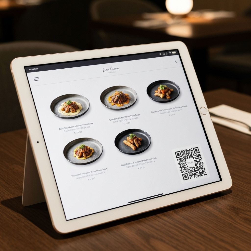 Menú de Restaurante - Menú Digital - SiteMaestrog